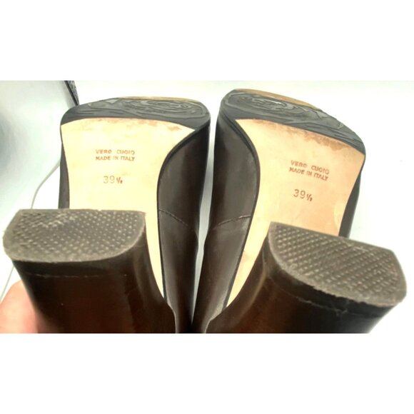 Taryn Rose Womens Leather Pumps Comfort Size 39.5 M Black Classic Workwear - Picture 7 of 8